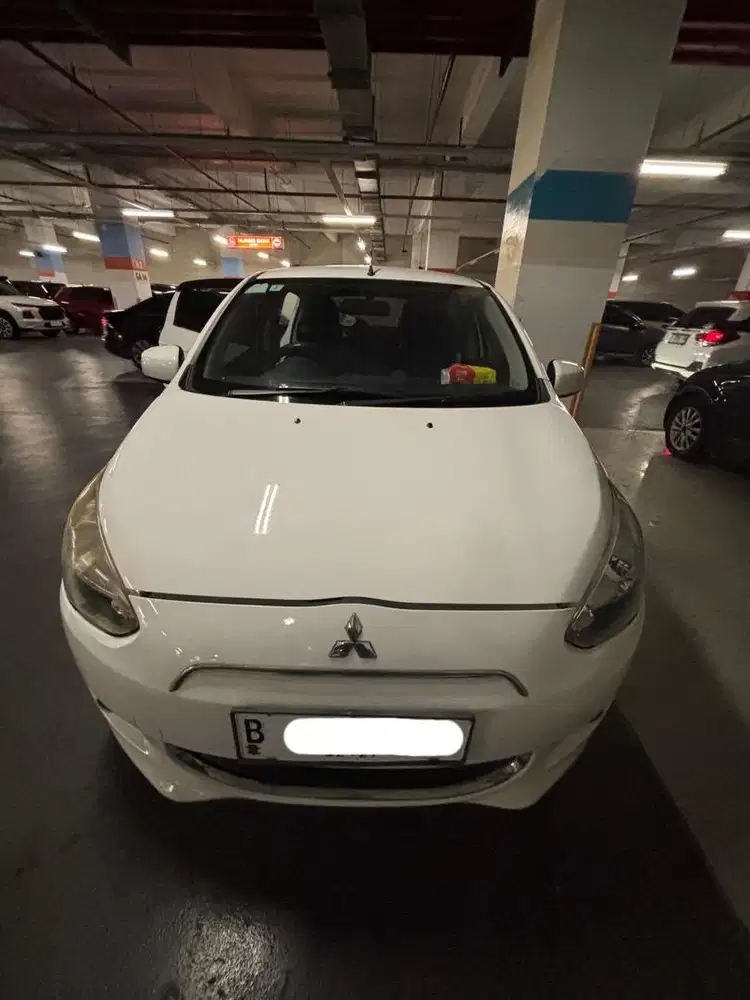 Dijual Mitsubishi Mirage GLX 2013 Manual Putih