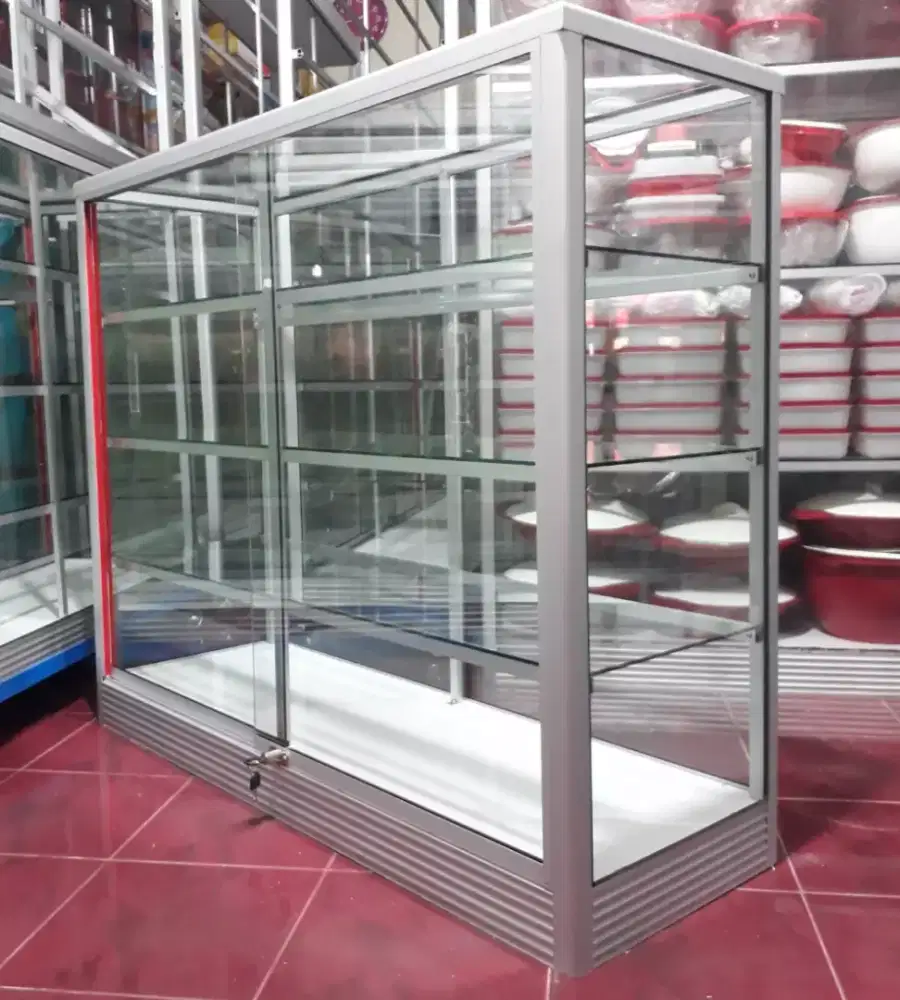 Etalase Panjang 1,2Mx1M Serbaguna