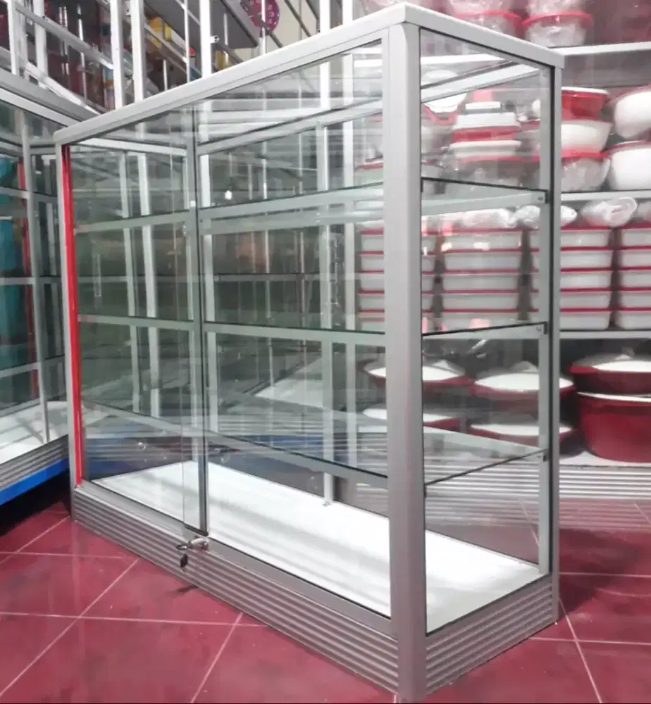 Etalase Panjang 1,2Mx1M Untuk Warung dll.