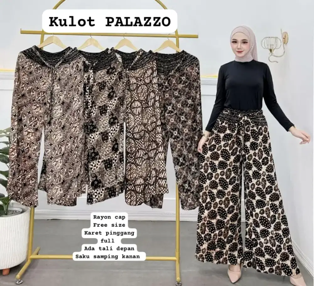 Kulot batik kekinian