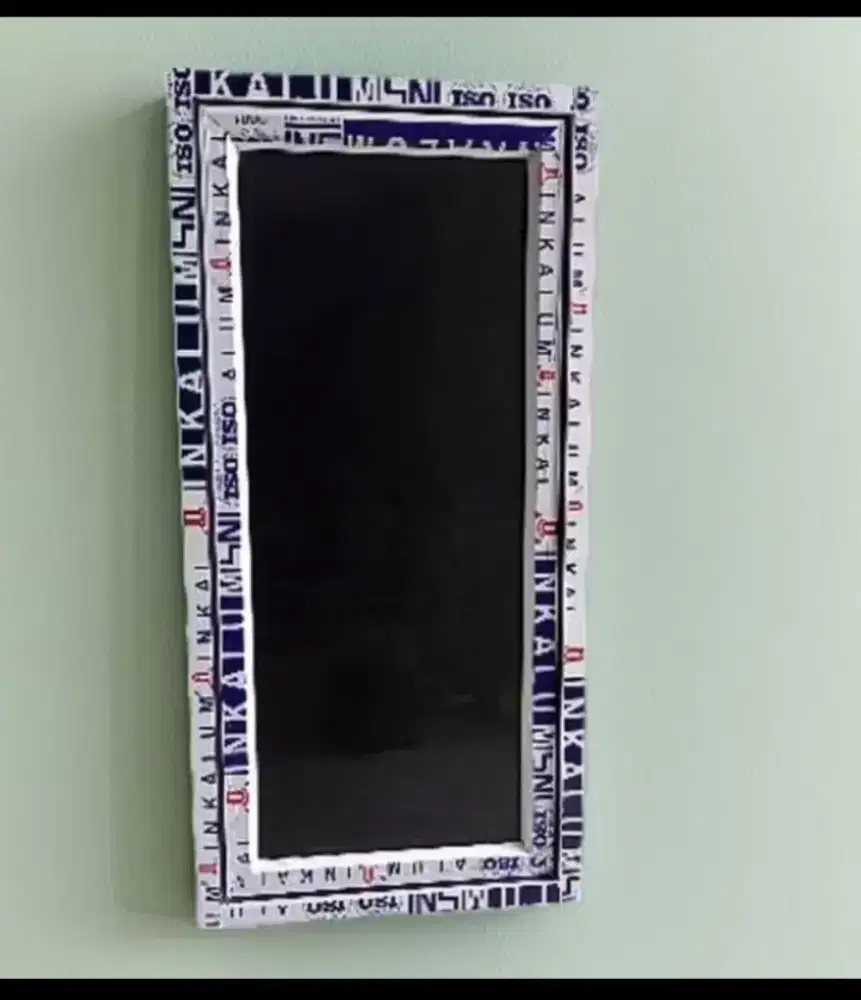 Pintu jendela siap pasang alumunium uk50X100 riben jungkit bawah