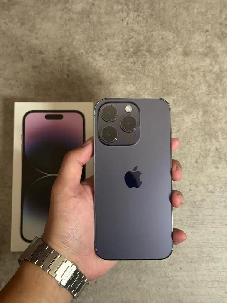 Iphone 14 Pro 256gb IBOX Mulus Like New Fullset Original