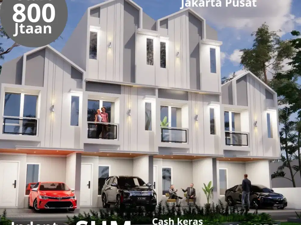 Rumah Baru Dijual Murah di Rawasari, Jakarta Pusat
