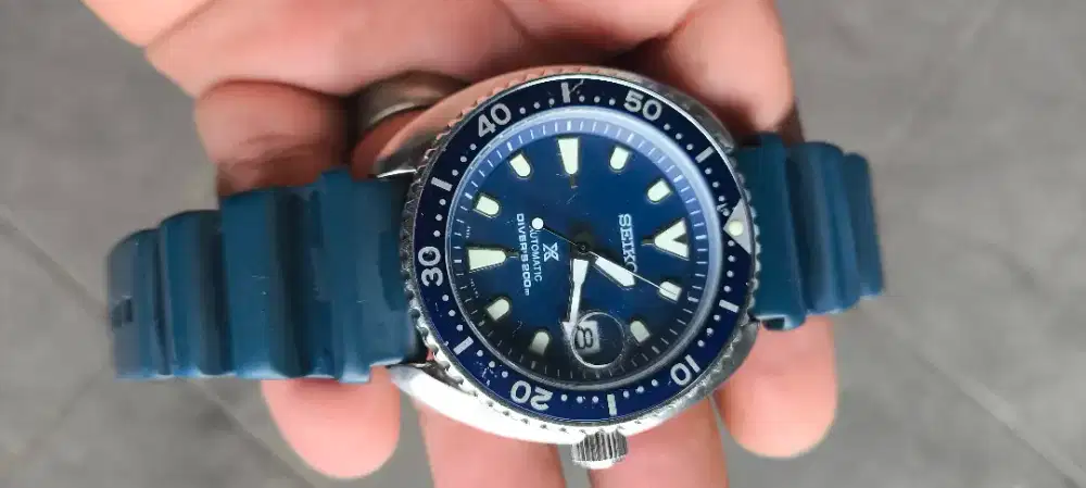 Seiko diver mini turtle