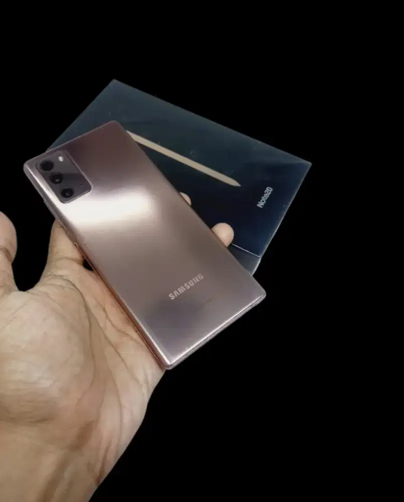 Samsung note 20 256gb second lengkap resmi sein ya