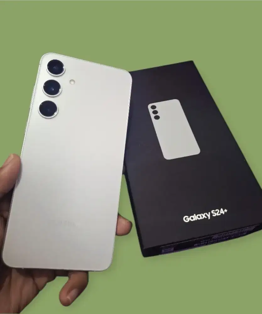 Samsung s24 plus versi 512gb 5g lte second lengkap ya