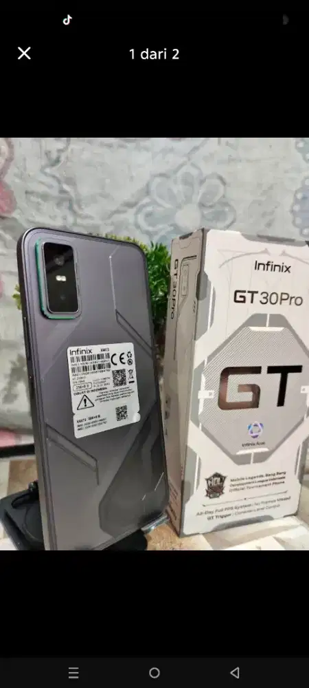 Infinix gt 30 pro 8/256 pemakaian 4 bulan mulus siap pakai