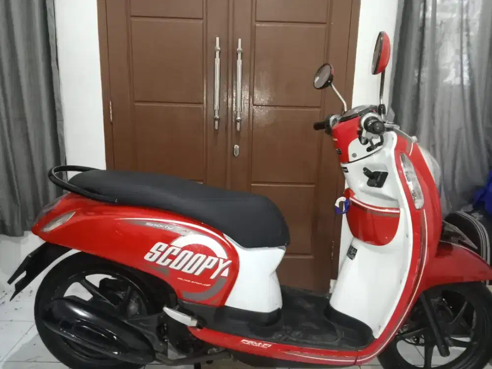 Honda Scoopy Fi 2016Idling Stop Remot Hidup Pajak Hidup & Plat Panjang