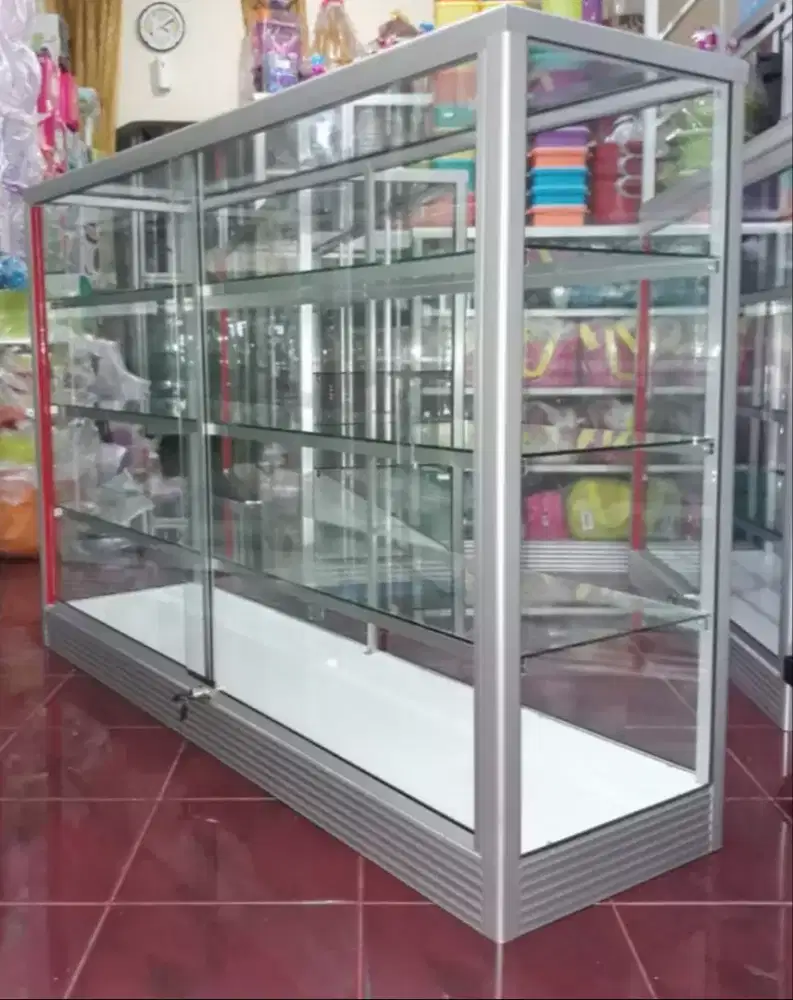 Etalase Ready Stock 1,5Mx1M Untuk Agen Toko dll