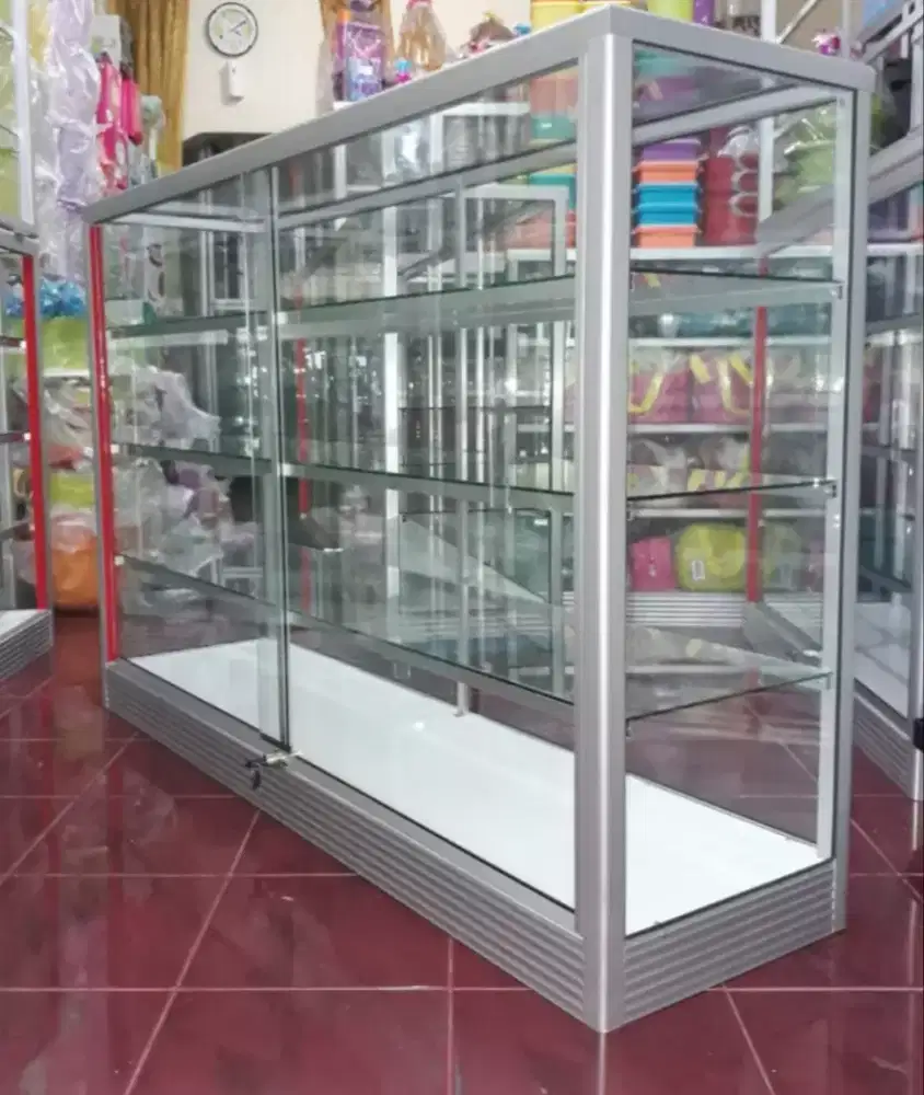 Etalase Panjang 1,5 Meter Siap Kirim