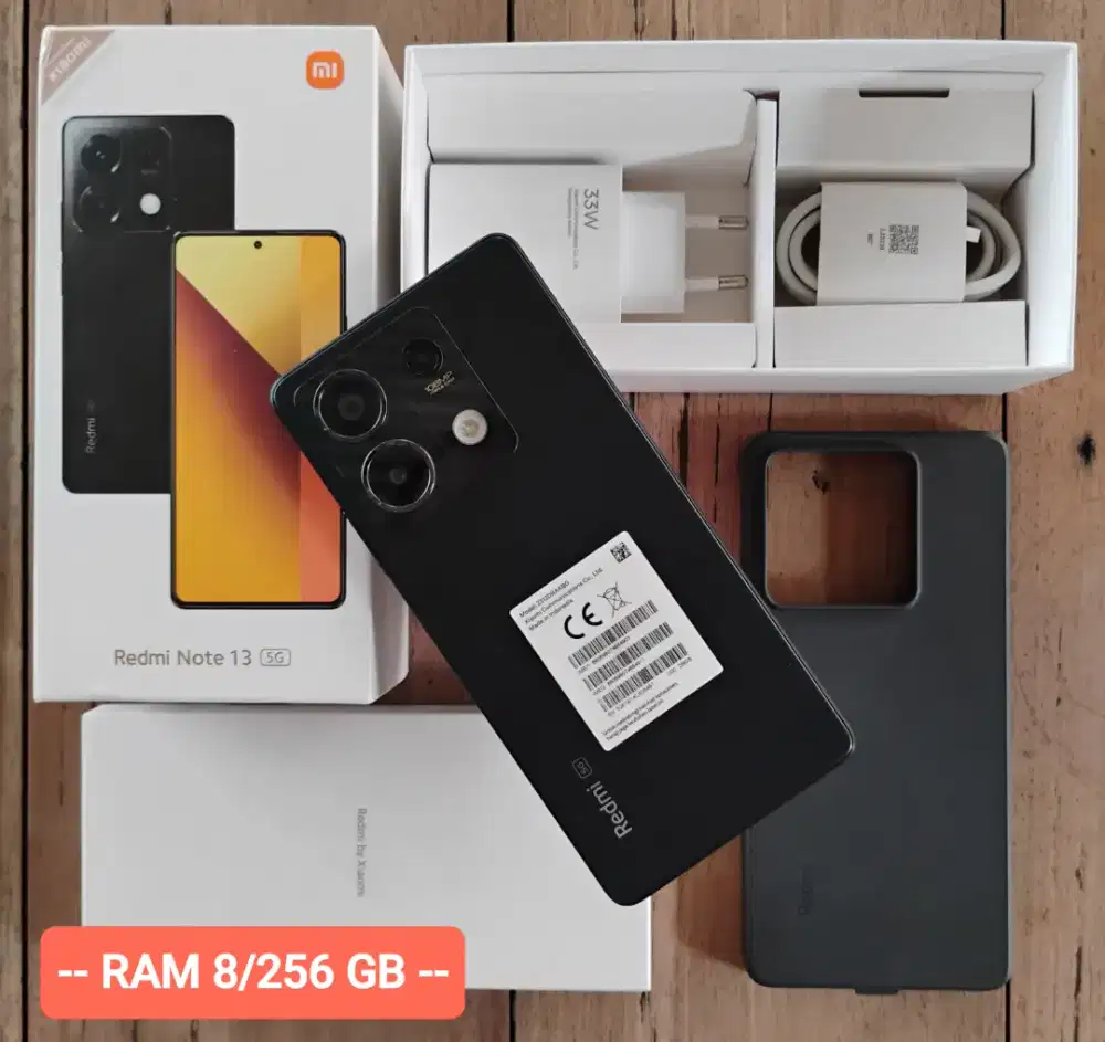 REDMI NOTE 13 5G - RAM 8/256 GB || FULLSET ORIGINAL