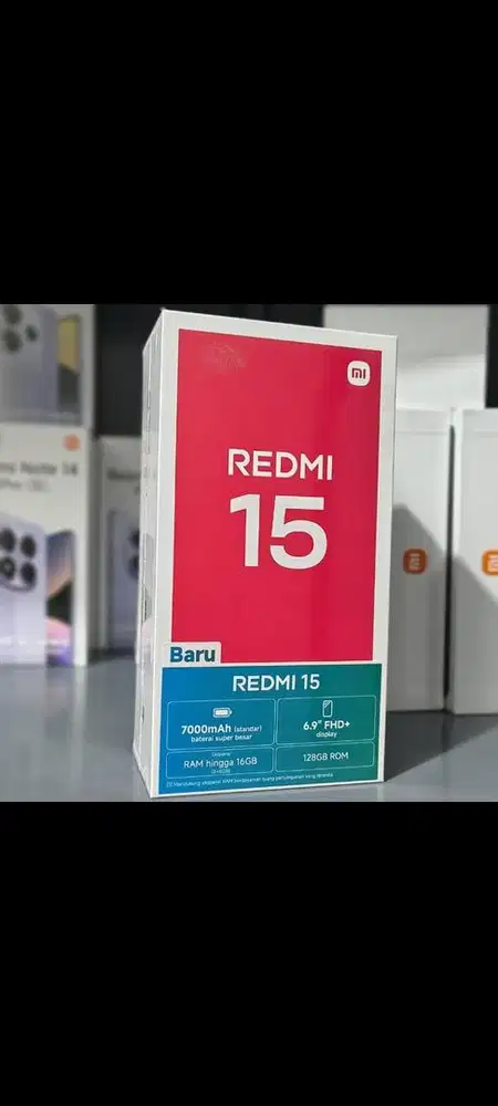 PROMO NEW REDMI 15 GARANSI XIAOMI INDONESIA!! BISA KREDIT TANPA DP!!