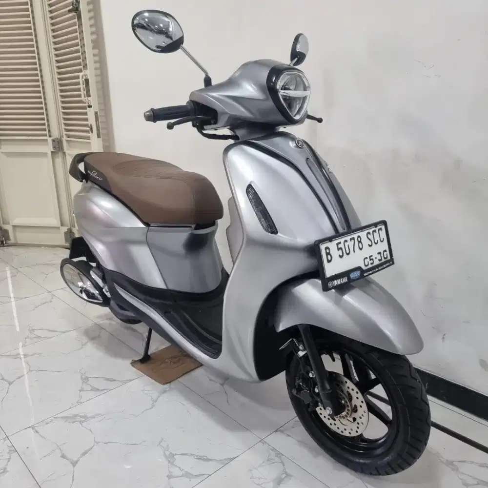 Yamaha New Grand Filano Lux 125 Keyless 2025 bln 5 KM 3 RB Dp 1 jt
