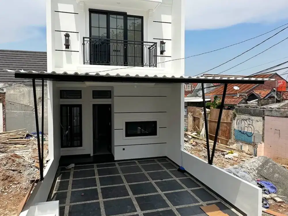 Hunian Mewah Dekat TMII & LRT Ciracas – Desain American Classic di Jakarta Timur