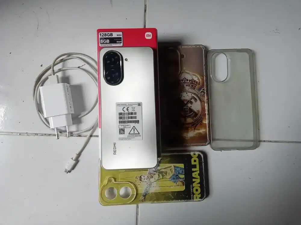 Redmi A5 Gold layar 6,8in fullset mulus