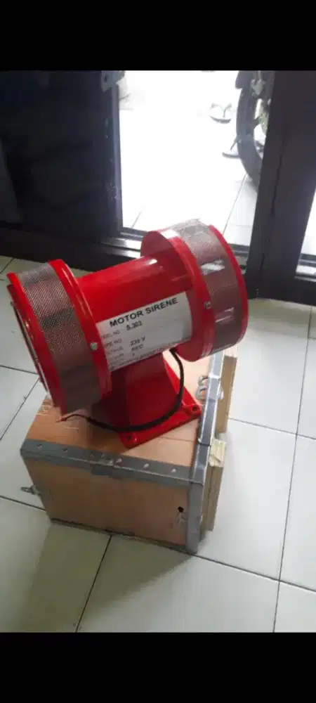 Motor Siren yahahi s 313 Radius sura 1 km