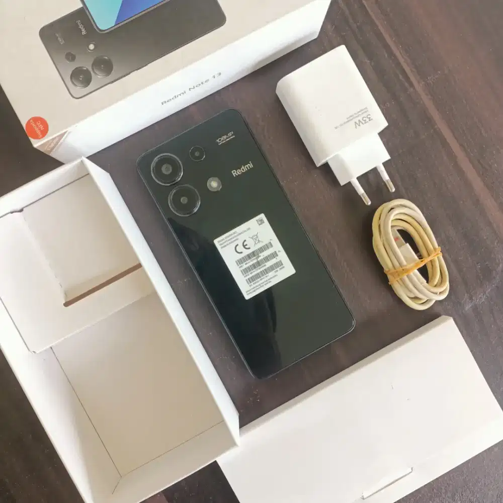 Redmi Note 13 4G Ram 16Gb, Internal 256Gb, Lengkap Fullset