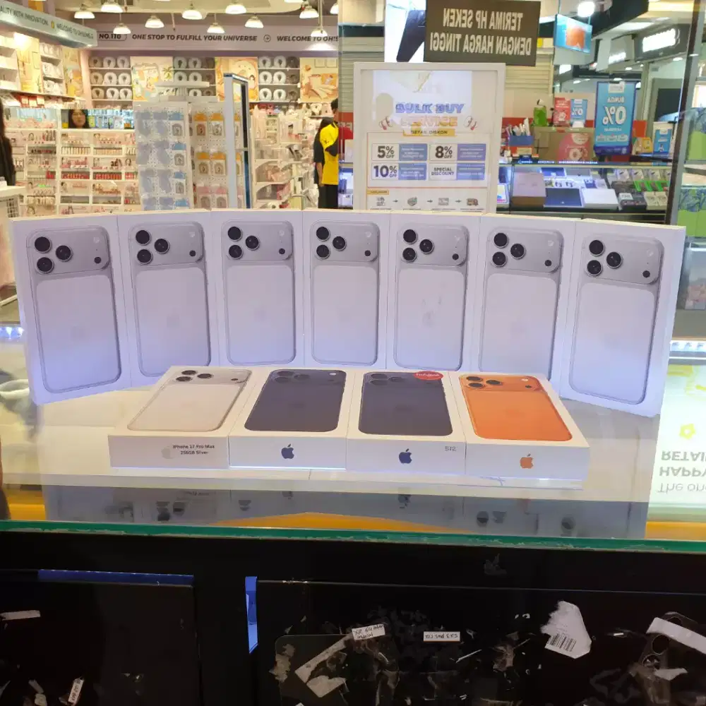 Iphone 17promax 256 silver ibox