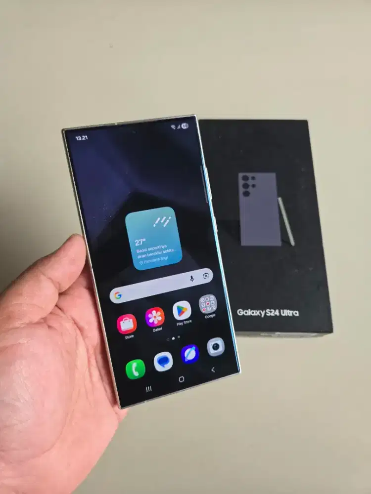 Samsung S24 Ultra 512gb 5G Violet SEIN Resmi Indo Normal Murah