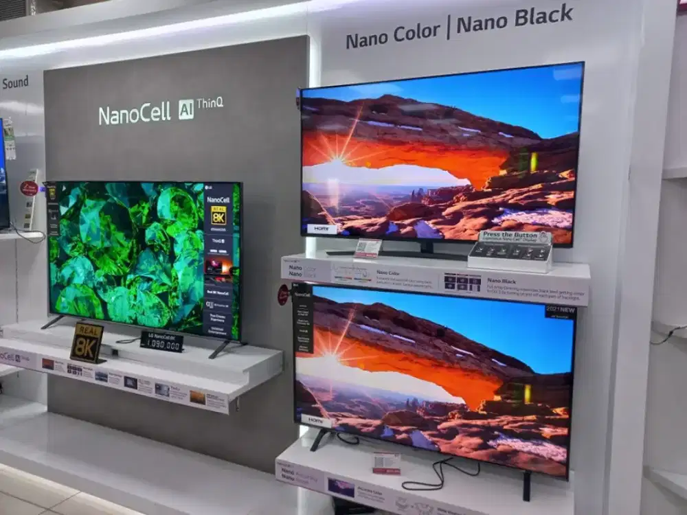 TV LG 65 INCH LED 65NANO80ASA (4K NANOCELL UHD - AI SMART TV)