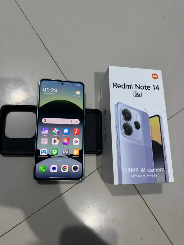 XIAOMI NOTE 14 5G RAM 12/512 MULUS LIKE NEW