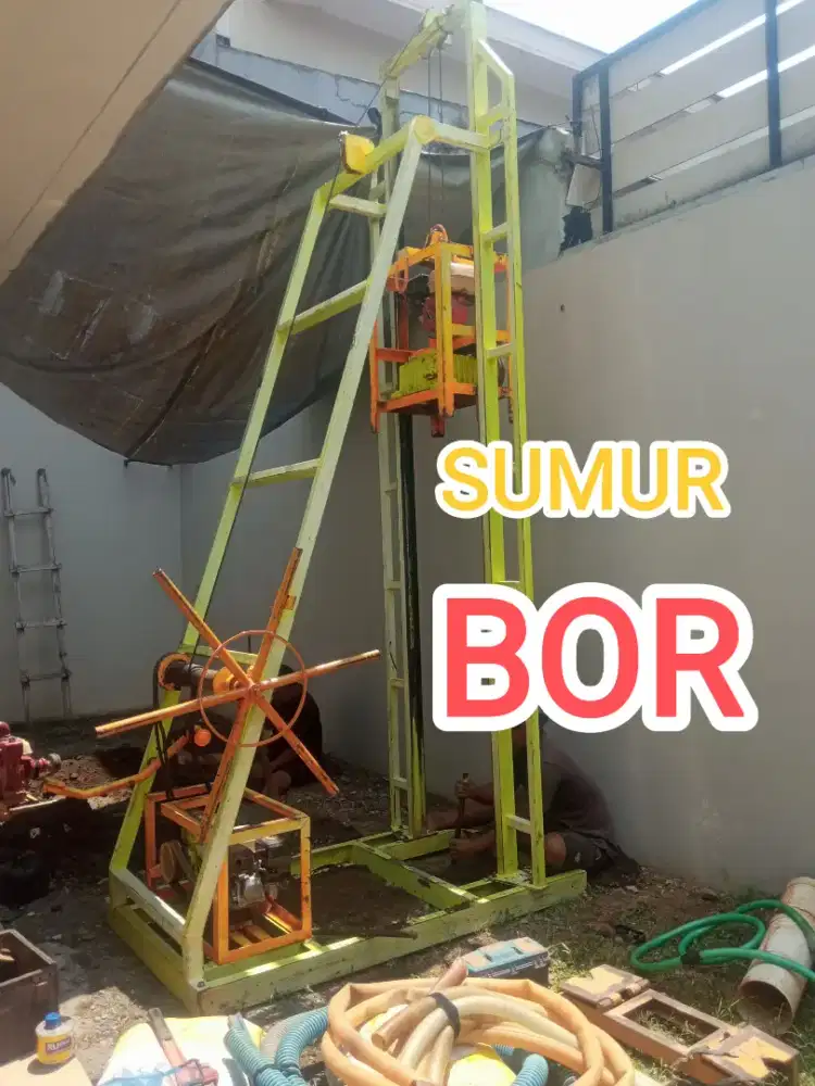 SUMUR BOR SALURAN MAMPET SERVIS POMPA KURAS TANDON