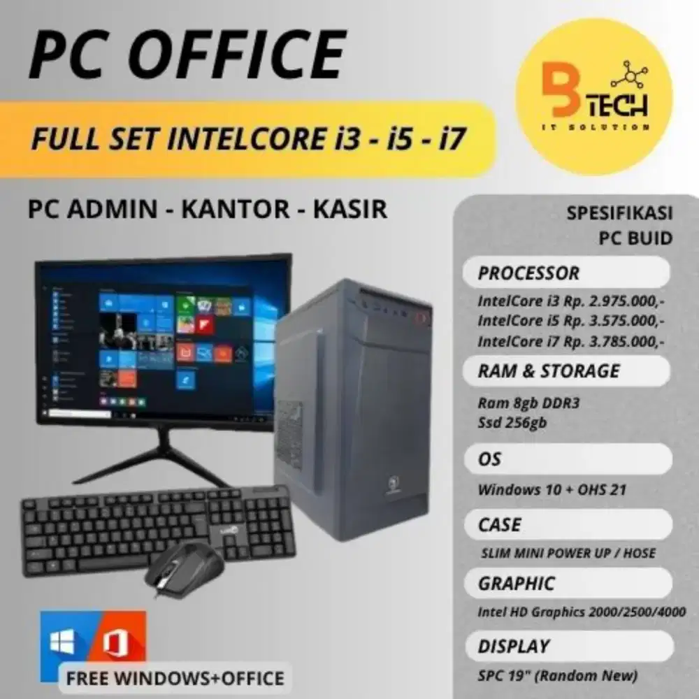 Komputer Fullset new