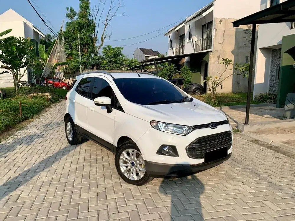Ford Ecosport Titanium AT Putih 2014 Orisinil Km Rendah