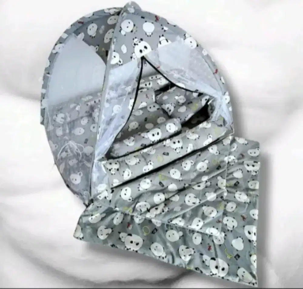 Dijual Tempat Tidur Set Kelambu Baru