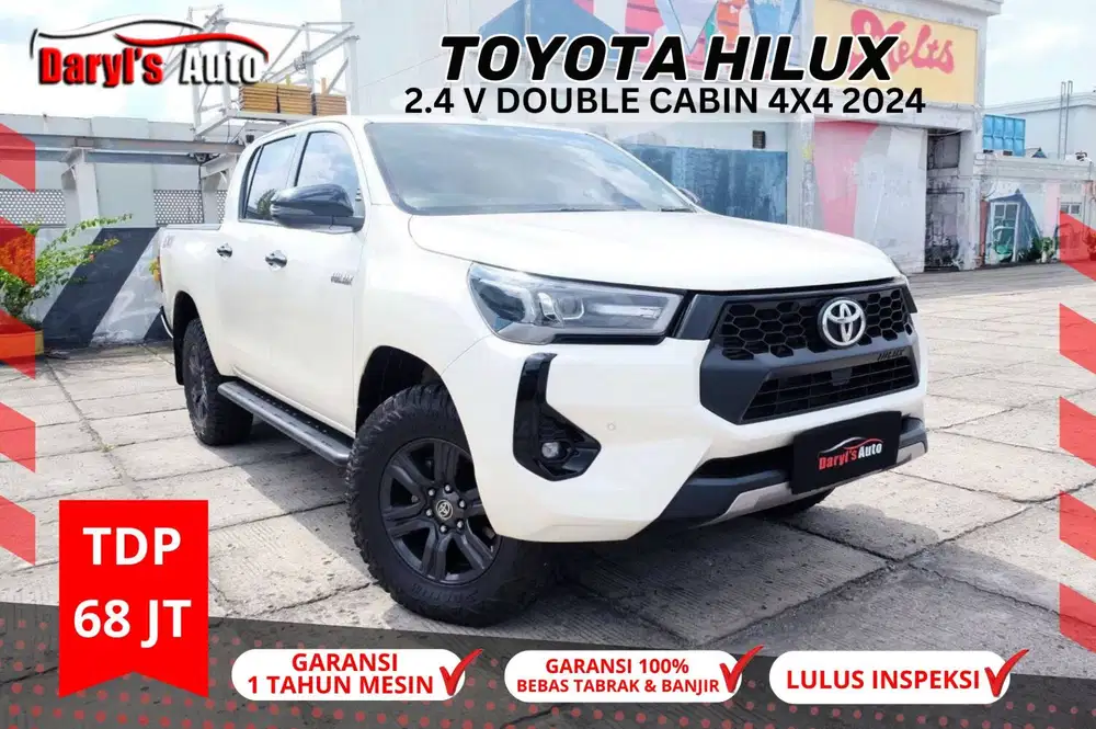 2024 TOYOTA HILUX V DOUBLE CABIN 4X4  DIESEL FACELIFT tdp 68jt