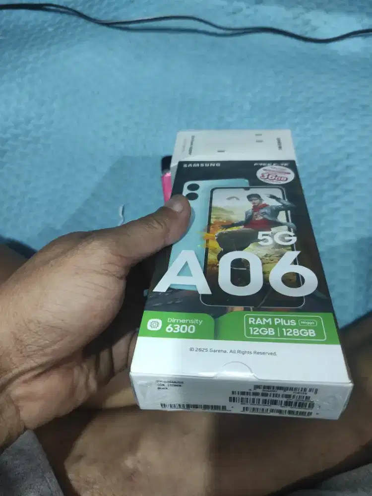 SAMSUNG A06 5G 6+6/128 100% BARU IN BOX