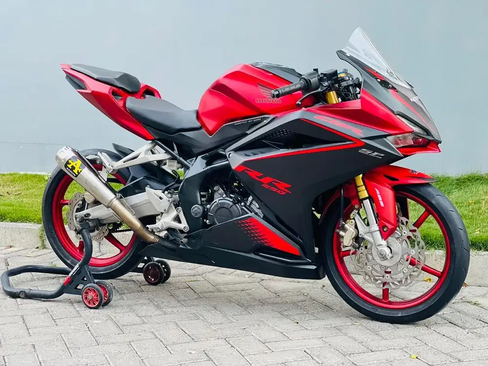Honda cbr250rr 2019 plat N cbr250 rr cbr 250rr cbr 250 rr merah doff