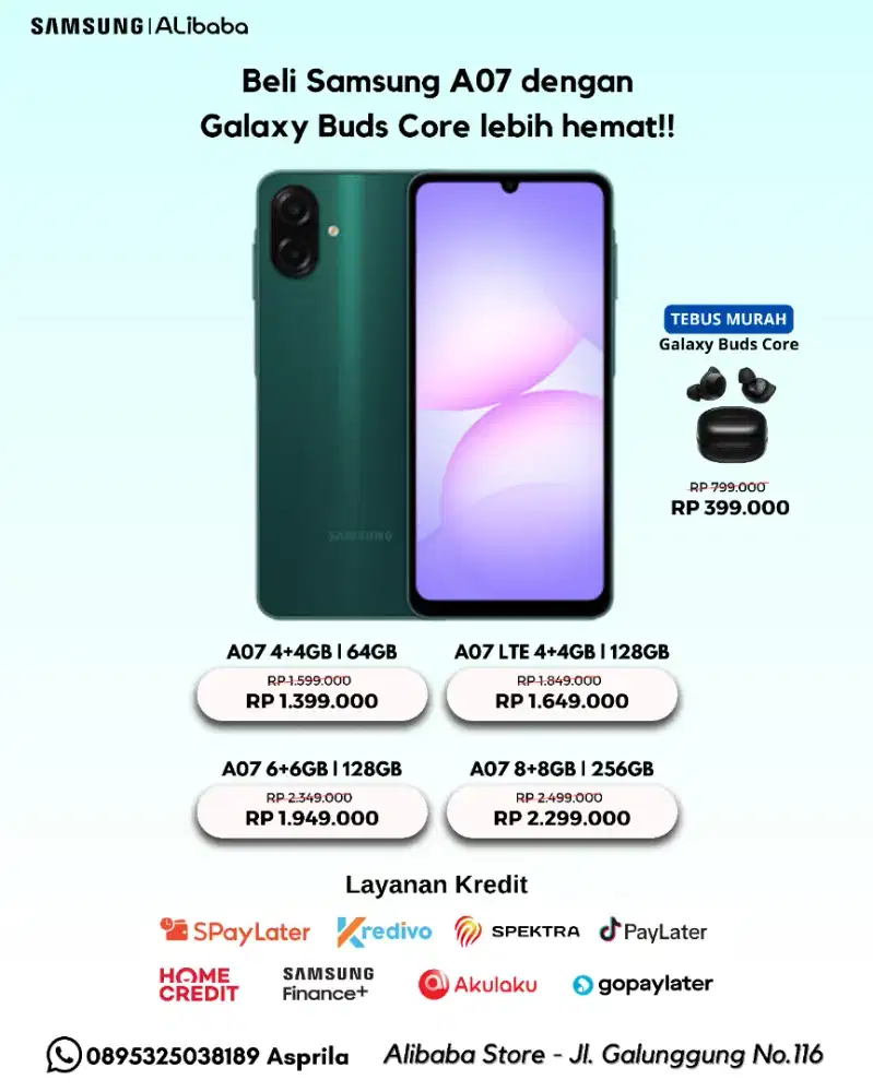 Samsung A07 Murah
