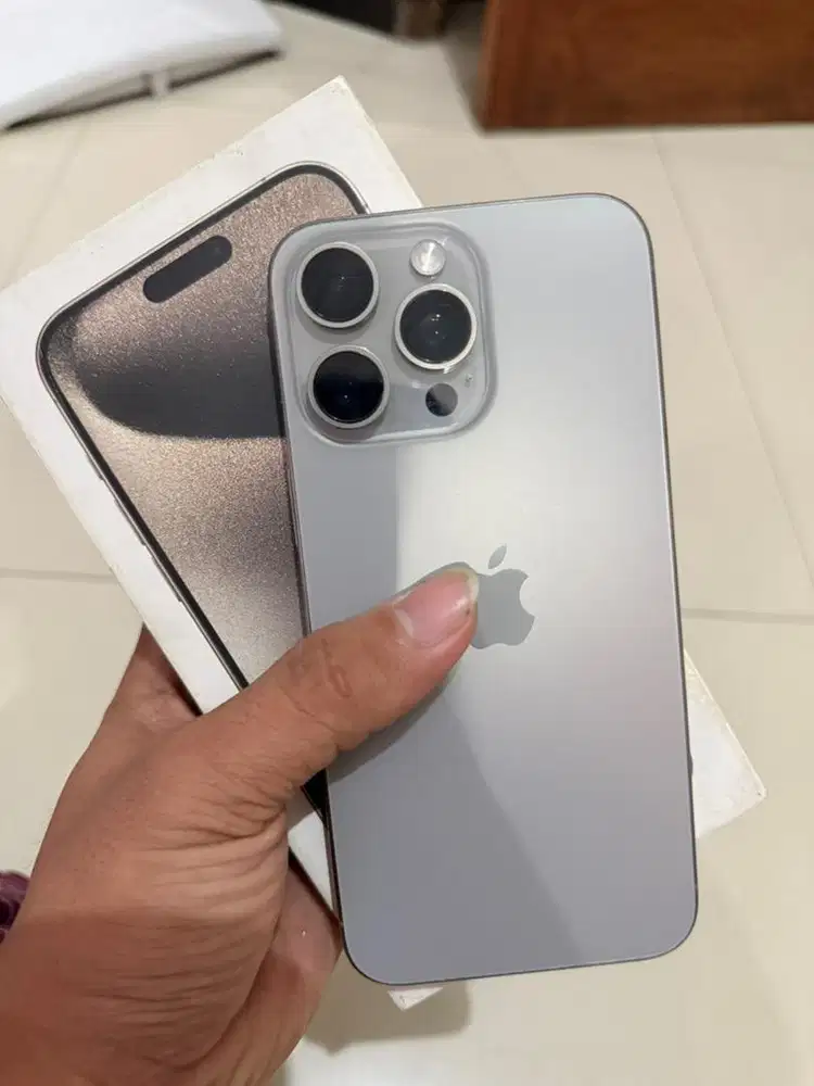 iphone 15 promax 256 inter dus ori all operator bukan sim lock