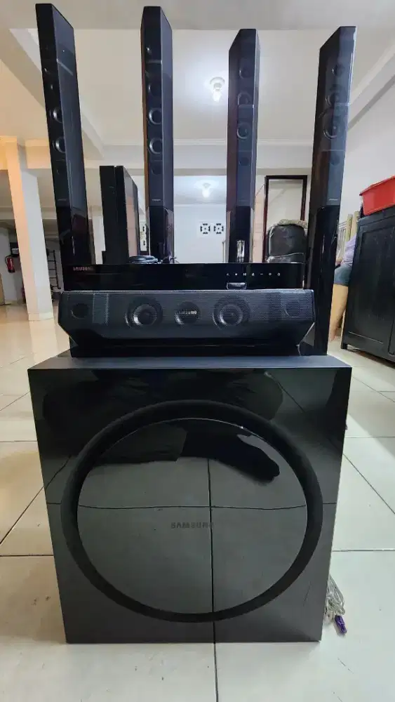 Samsung Home Theater Model HT-J7750W, Lengkap
