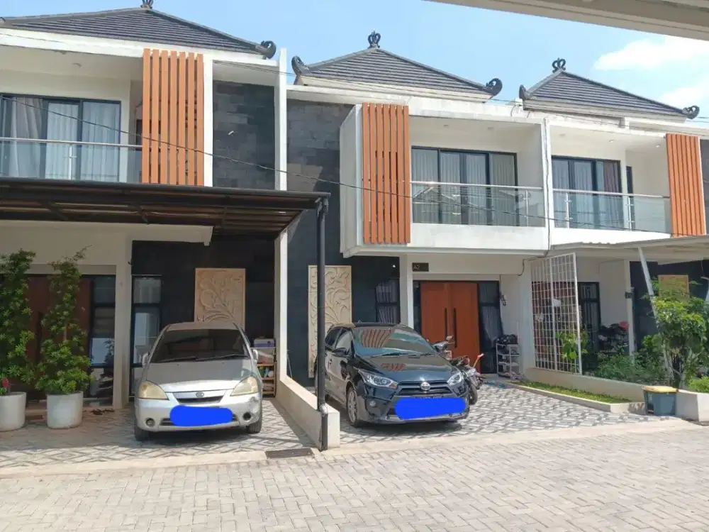 S.Rumah Mewah Konsep Bali Modern Hrg 800jt-an Spek Bata Merah Pamulang