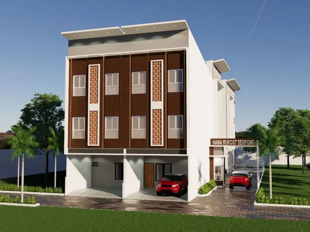 Jual Rumah Kost Kosan FULL FURNISHED Lokasi Kampus UNPAM 2 Serpong Tangerang Selatan dekat Mall dan Rumah Sakit [HANA]