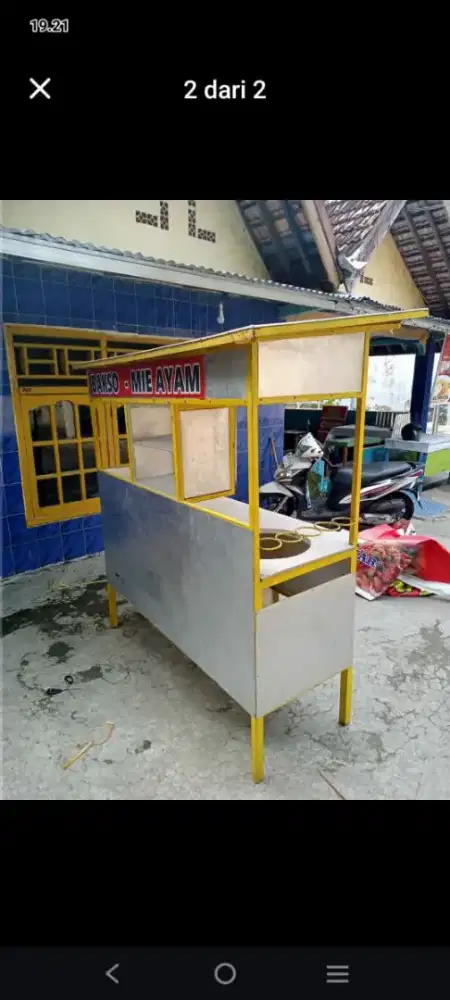 Jual Gerobak Mie Ayam Bakso