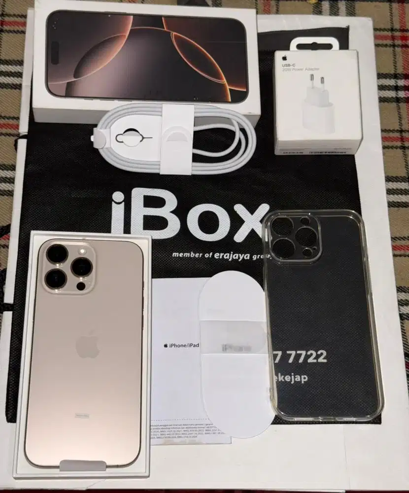 iPhone 16 Pro Max 256 GB iBox BH 100% Garansi 2026