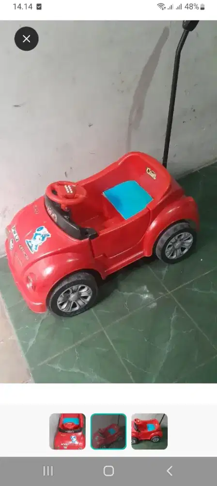 Jual mobil mainan anak dorong