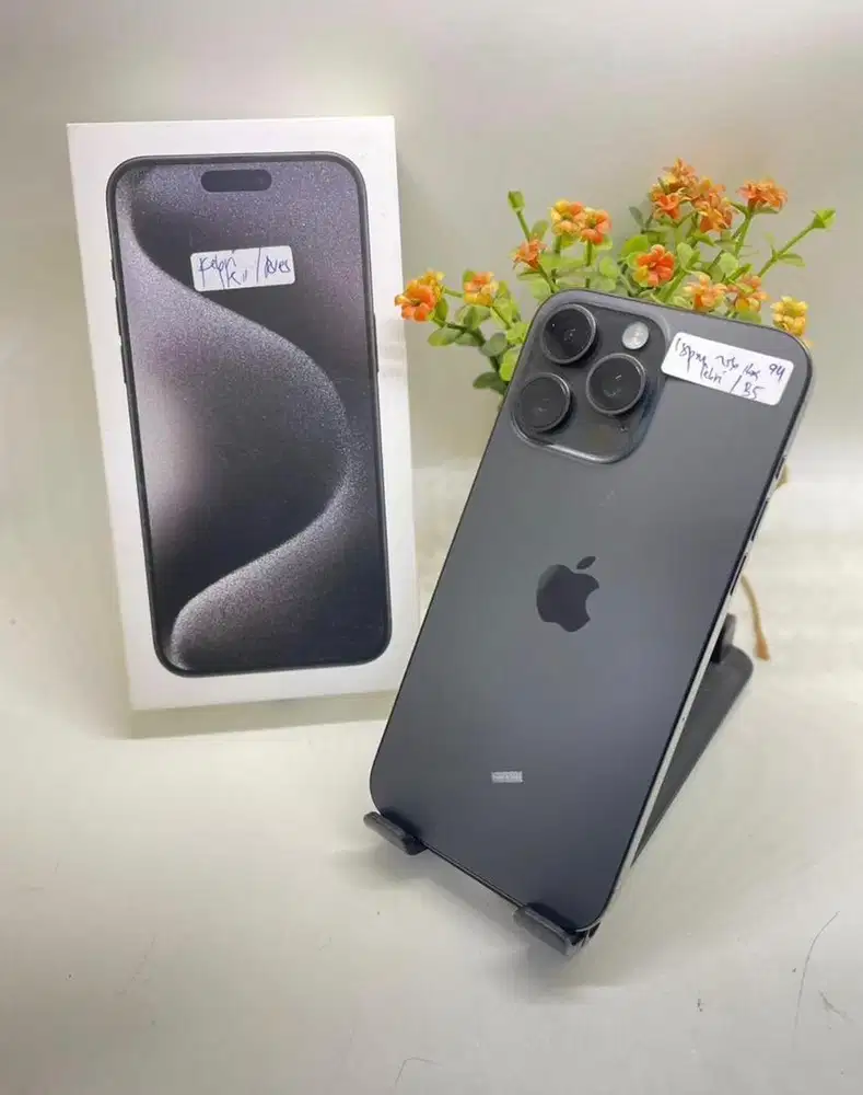 iPhone 15 PRO MAX 256GB, iBox, BLACK TITANIUM