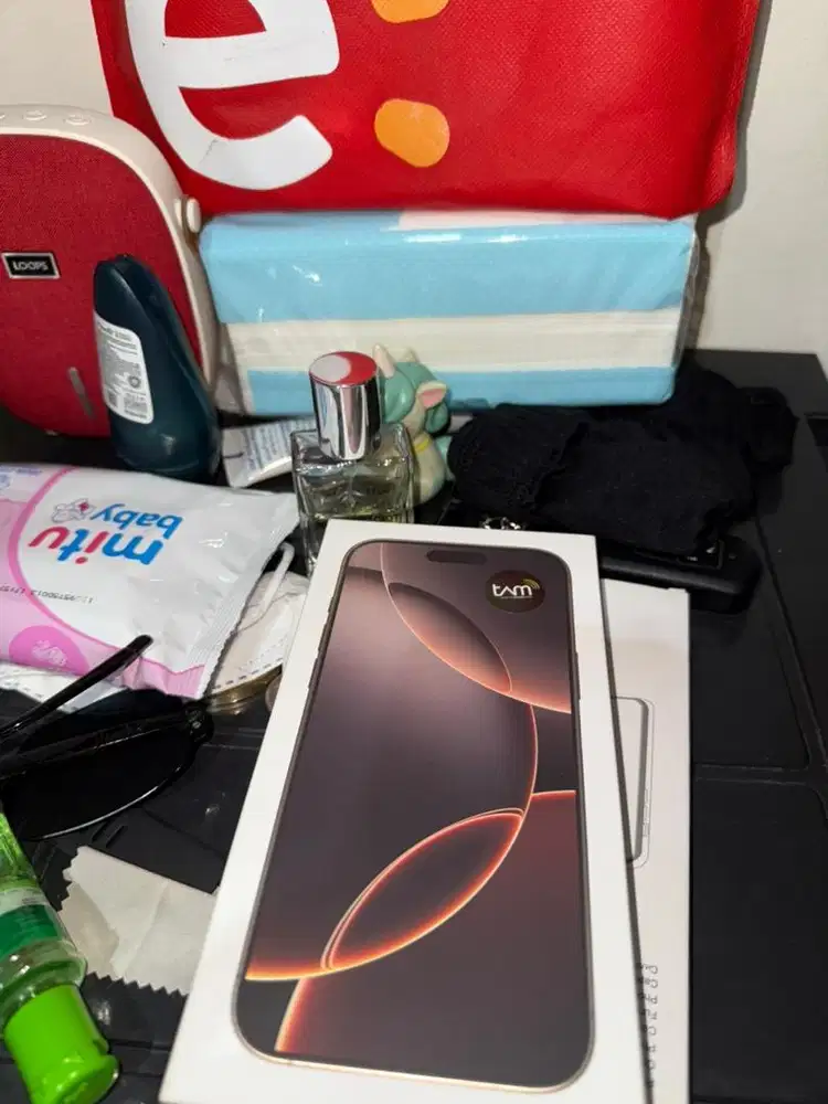 Bismilla jual iphone 16 pro max 256 ibox warna dieset titanium lengkap