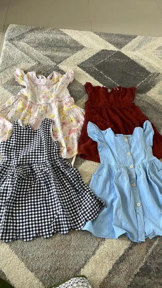 Baju anak perempuan ukuran 3-5th