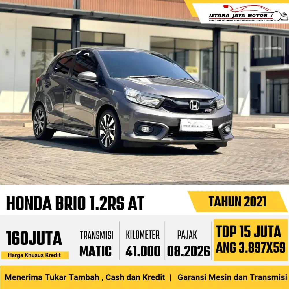 HONDA BRIO 2021 #istana jaya motor