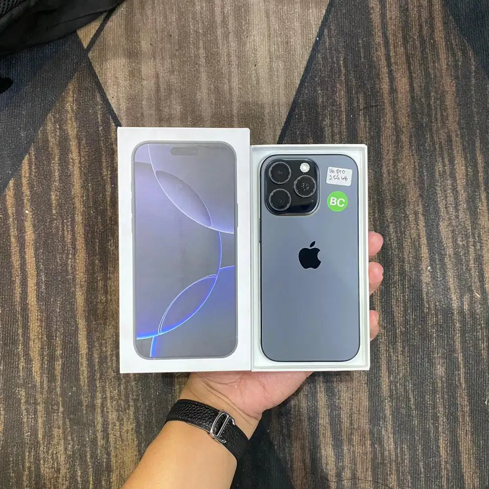 Iphone 16 Pro 256Gb Dual Sim Ex Beacukai Resmi