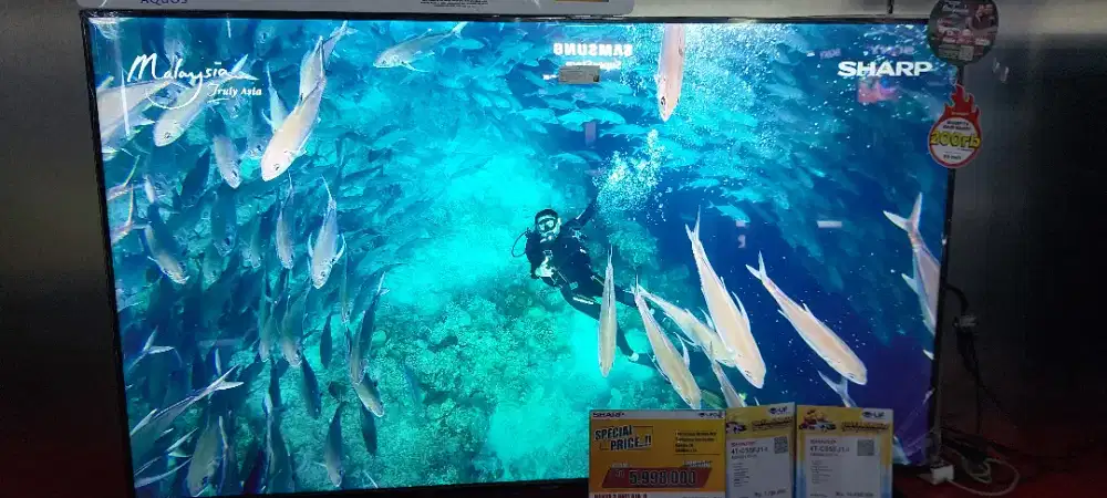 Sharo Google TV 55 Inch Bisa Kredit Bunga 0% Tanpa DP