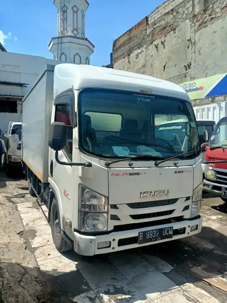 Isuzu Elf GIGA NLR55LX ps100 engkel Long box 2020