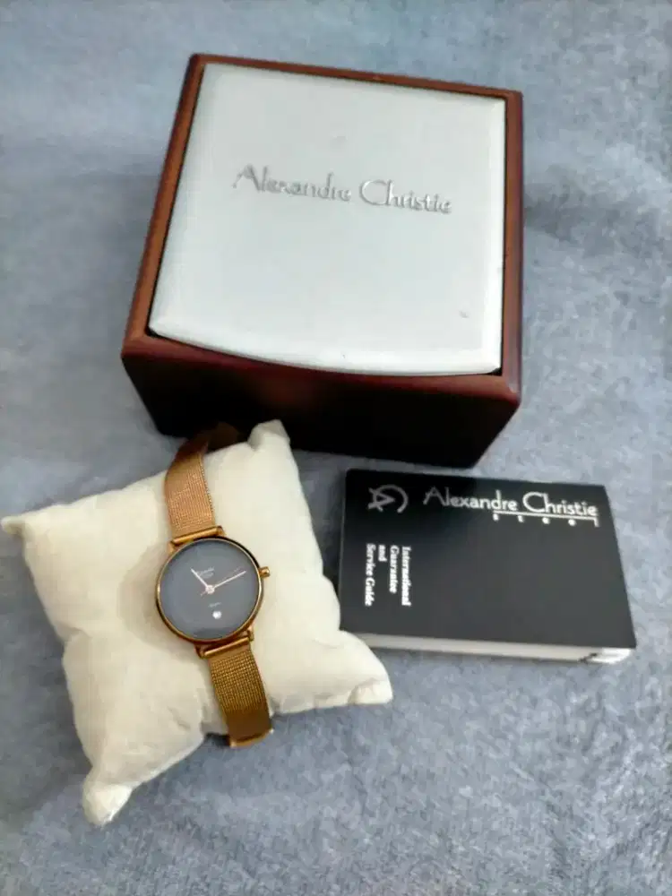 Jam tangan Alexandre Christie cewek original
