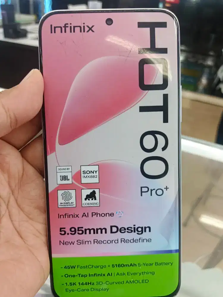 KREDIT HP NEW ARRIVAL INFINIX HOT 60 PRO + PROMO BUNGA RINGAN + DP 0