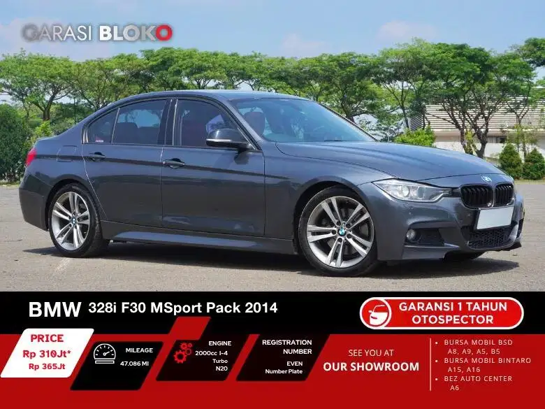 BMW 328i F30  MSport Packages 2014